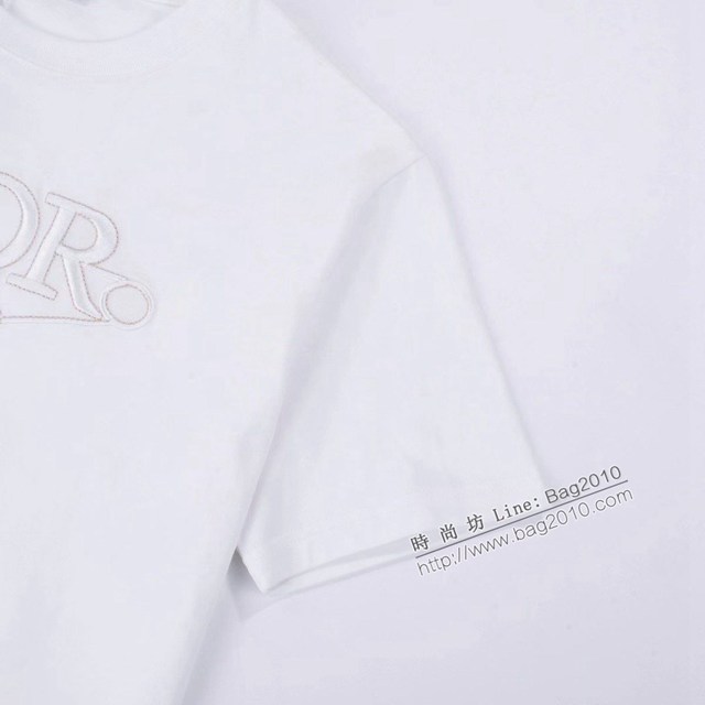 Dior專櫃迪奧2023SS新款刺繡T恤 男女同款 tzy2765